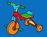 Dibujo Triciclo infantil pintado por jpo123456
