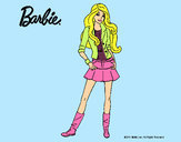 Dibujo Barbie juvenil pintado por hapiest