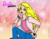 Dibujo Barbie súper guapa pintado por jgfjgjf