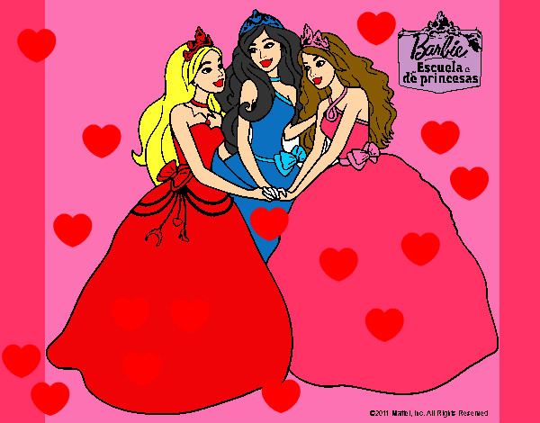 Barbie y sus amigas princesas