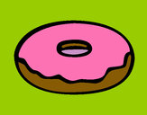 Dibujo Donuts 1 pintado por pulpita13