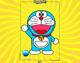 Dibujo Doraemon pintado por fe-nan-da