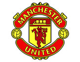 Dibujo Escudo del Manchester United pintado por obeniels