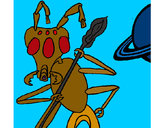 Dibujo Hormiga alienigena pintado por JORGE2002