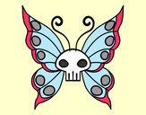 Dibujo Mariposa Emo pintado por ania252200