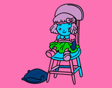 Dibujo Muñeca sentada pintado por aleyhn