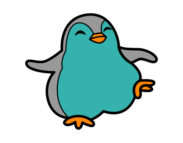 Pingüino bailando