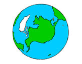 Dibujo Planeta Tierra pintado por carlito1