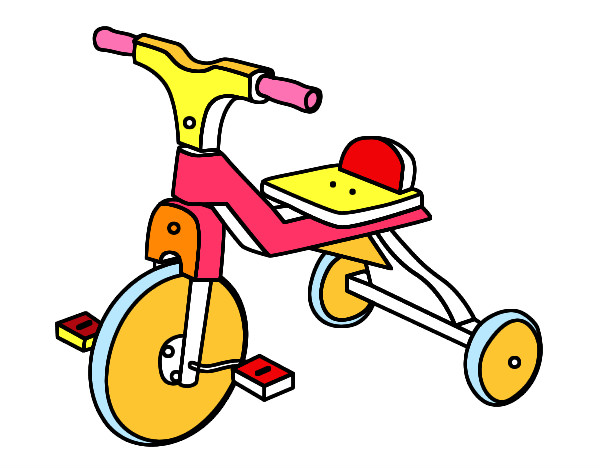 Dibujo Triciclo infantil pintado por MacarenaR