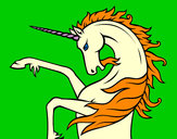 Dibujo Unicornio salvaje pintado por keiry05