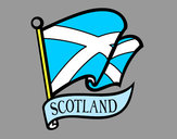 Dibujo Bandera de Escocia pintado por TRISTAN04