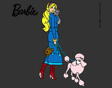 Dibujo Barbie elegante pintado por elisan