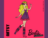 Dibujo Barbie Fashionista 1 pintado por ivi99