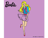 Dibujo Barbie informal pintado por vicky2006