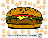 Dibujo Crea tu hamburguesa pintado por lucia3