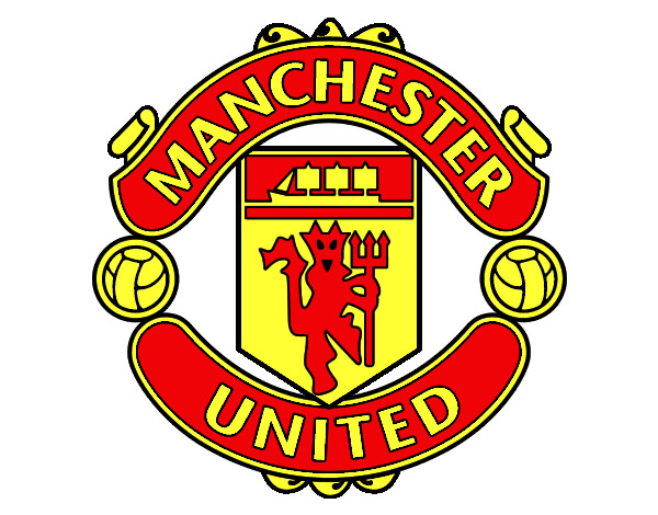 Dibujo Escudo del Manchester United pintado por nain