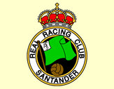 Dibujo Escudo del Real Racing Club de Santander pintado por matias44