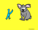 Dibujo Koala 2 pintado por elisan