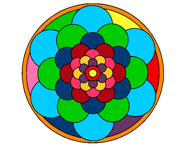 Dibujo Mandala 22 pintado por josefita51