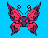 Dibujo Mariposa Emo pintado por TRISTAN04