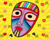 Dibujo Máscara sorprendida pintado por fernanda2