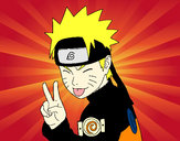 Dibujo Naruto sacando lengua pintado por andrechibi