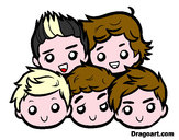 Dibujo One Direction 2 pintado por Aby1D
