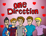 Dibujo One Direction 3 pintado por claudia_1D
