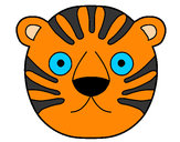 Dibujo Tigre II pintado por lala123