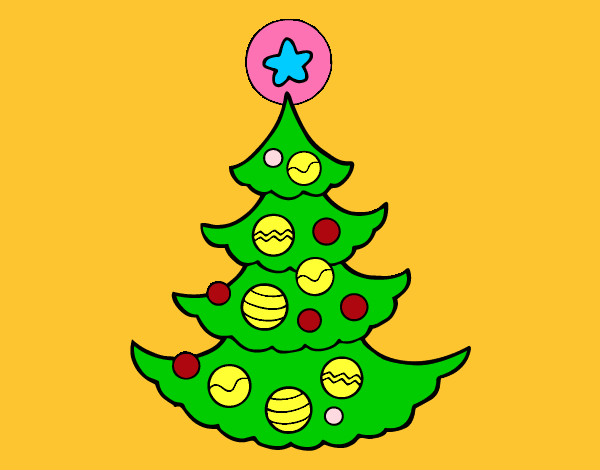 Árbol decorado