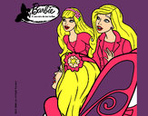 Dibujo Barbie y sus amigas sorprendidas pintado por kimberly15