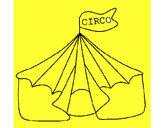 Dibujo Circo pintado por LUISJIJXC