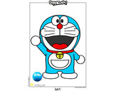 Dibujo Doraemon pintado por jhoanaa