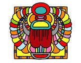 Dibujo Escarabeo pintado por cataguegui