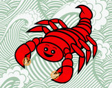 Dibujo Escorpión feliz pintado por weba567