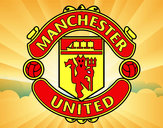 Dibujo Escudo del Manchester United pintado por kito12