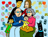 Dibujo Familia pintado por rick2003