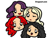 Dibujo Little mix pintado por AndyEguia