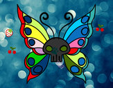 Dibujo Mariposa Emo pintado por MAR_BAU