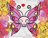 Dibujo Mariposa Emo pintado por Zoeyn