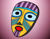 Dibujo Máscara sorprendida pintado por sara845