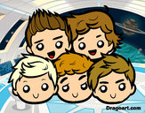 Dibujo One Direction 2 pintado por PonySalvaG