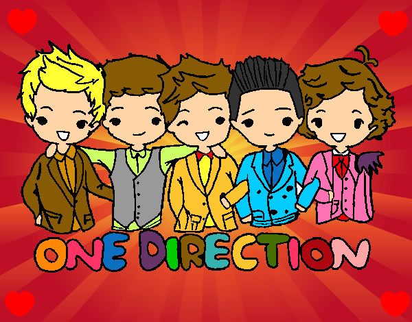 Dibujo One direction pintado por Diana1608