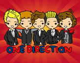 Dibujo One direction pintado por Lunenq