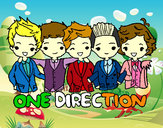 Dibujo One direction pintado por Mirandanh