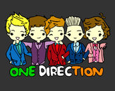 Dibujo One direction pintado por Mirandanh