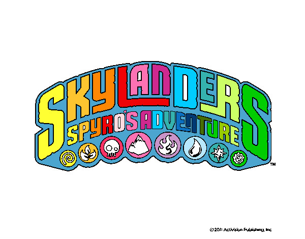 Dibujo Skylanders pintado por yairica9