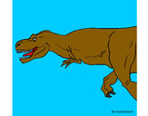 Dibujo Tiranosaurio rex pintado por tanoluis