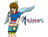 Dibujo Anime pintado por AurynersJB