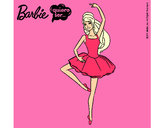 Dibujo Barbie bailarina de ballet pintado por elisan